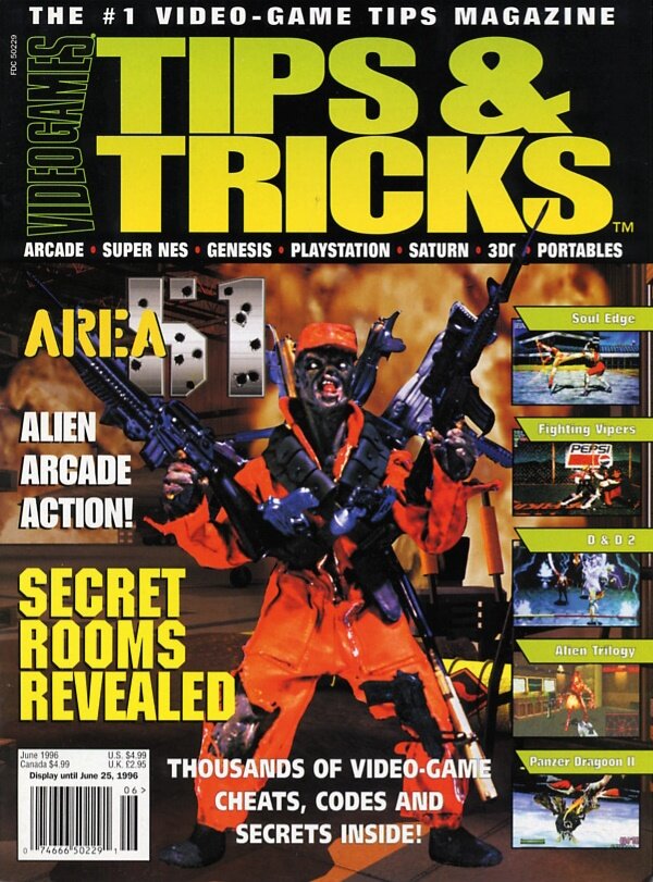 Tips & Tricks Issue 016 (June 1996) cover